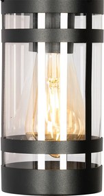 Ipari kültéri fali lámpa fekete IP44 - Ruben