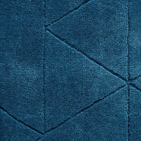 Kasbah kék gyapjú szőnyeg, 150 x 230 cm - Think Rugs
