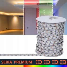 Led szalag teljes Rgb meleg fehér|12V|60 LED/m|tekercs 50m|5 év garancia