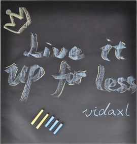 vidaXL 2 tekercs öntapadós fali táblafólia krétákkal 0,45 x 2 m