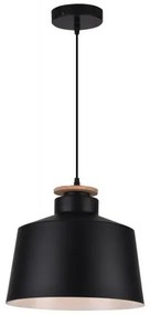 Lámpa Mennyezeti lámpatest MARGUS ,2911,AC220-240V,50/60Hz,1*E27,IP20,átmérő 30cm,egyes,fekete