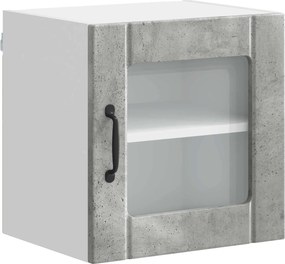 vidaXL Konyhaszekrény Lucca Beton Szürke 40 x 31 x 40 cm Faanyag
