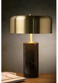 Lucide 34540/03/30 - Asztali lámpa MIRASOL 3xG9/7W/230V fekete/arany