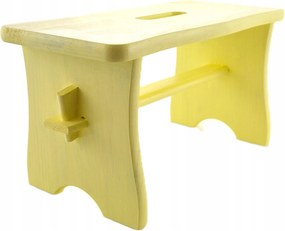 Sárga Szék Zsinór Fából Készült Zsidó konyhai állvány Fsc 100%