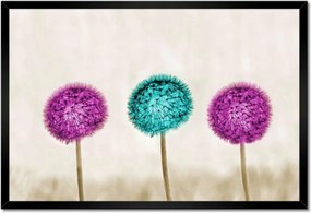 Poszterek keretben 60x40 Pitypangok papírsárkányok