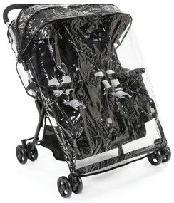 Chicco - Babakocsi ikreknek OHLALA TWIN Black Éjjel fekete