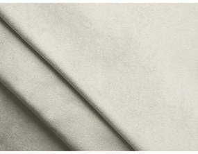 Krémszínű ágyneműtartós boxspring ágy 180x200 cm Mikana – Makamii