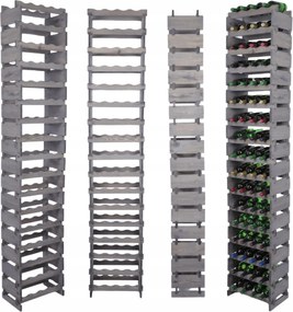 Bortartó állvány moduláris palacktartó állvány 17x4 68 cipő szerelés szerszámok nélkül