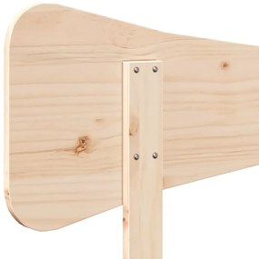 tömör fenyőfa fejtámla 135 cm