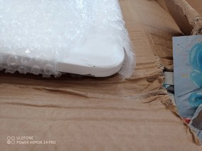 AKCIÓ Fehér étkezőasztal BERGEN 140x80 cm II. osztály