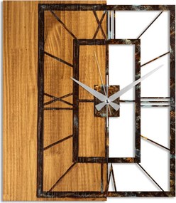 Fém falióra, 49×58 cm