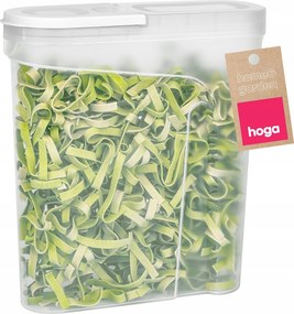 Hoga 1014 Tároló Edény Szóróanyagokhoz 2,4l fehér