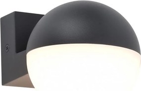 LUTEC 5138002118 LOOMA Modern Kültéri Fali Lámpa Szürke LED IP44
