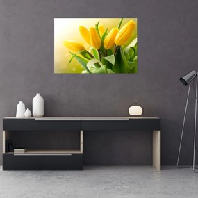 Kép - Sárga tulipán (90x60 cm)