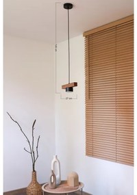 Duolla - Kábelcsillár IRONLINE 1xGX53/3W/230V fenyő/tölgy/fekete