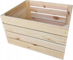 Fa Doboz 50x40x30 cm, Természetes Dekorációhoz És Tároláshoz