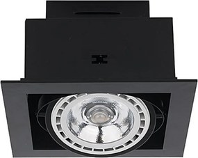 Mennyezetbe Építhető Lámpa Fekete Downlight