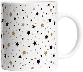 Fehér kerámia bögre karácsonyi mintával 330 ml – Butter Kings