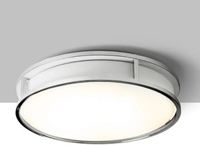 RENDL GRANDE LED 35 stropní opálové sklo/chrom 230V LED 24W IP44 3000K