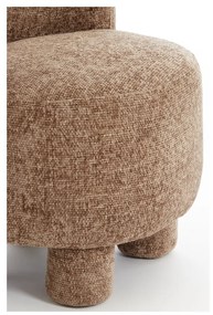 Sötétbarna fotel Kamova – Light &amp; Living