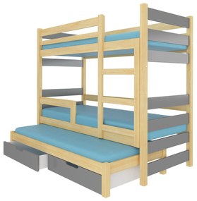 Emeletes gyerekágy  180x75 cm. Akció -17%. 1052304
