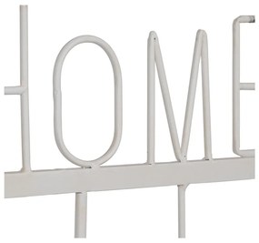 Fehér fém fali fogas Home – Ixia