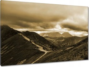 Képek 120x80 Tátra Lengyel hegyek Kilátás