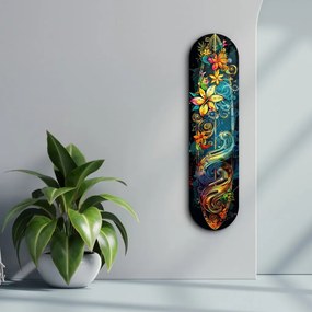 Hawaiian edzett üvegkép, 20 x 80 cm