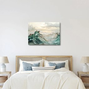 Kép - 3D tengeri absztrakció (70x50 cm)
