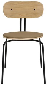 Fekete-világosbarna étkezőszék Curious – UMAGE