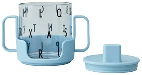 Grow With Your Cup világoskék gyerekbögre - Design Letters