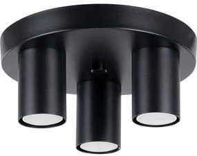 Sollux SL.1466 - Spotlámpa LAGOS 3xGU10/10W/230V fekete