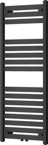 Mexen Uran fürdőszobai radiátor 1200 x 500 mm, 534 W, fekete - W105-1200-500-00-70