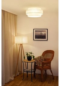 Brilagi SPACE YUTE LED 12W 230V mennyezeti lámpa, 50 cm, krém