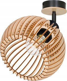 Mennyezeti lámpa fali lámpa állítható Loft lámpabúra gömb 36 Fa E27