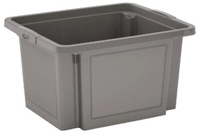 KIS H Box S egymásra rakható, szürke 23 literes