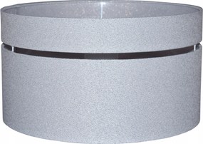 Lámpabúra Álló Lámpabúra Túlnyúlás 40/22 cm E27 Ezüst-arany Fehér Andria