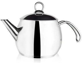 Ezüstszínű rozsdamentes acél teáskanna 1 l Anett – Orion