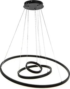 Isaure beltéri függeszték 100w 8000lm ip20 fekete