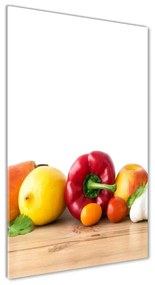 Üvegfotó Gyümölcsök és zöldségek osv-83957885