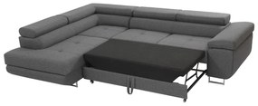 Széthúzható sarokkanapé Talvio (J) (öko-bőr soft 011 + lux 06). 1051111
