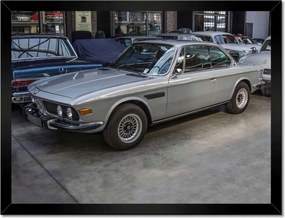 Poszterek keretben 40x30 Cápa Klasszikus limuzin