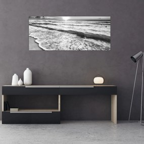 Kép - Naplemente a tengerparton (120x50 cm)