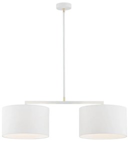 Argon 0900 - Csillár rúdon KARIN 2xE27/15W/230V fehér