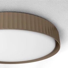 Brilagi - LED fĂ©nyerĆszabĂĄlyozhatĂł mennyezeti lĂĄmpa LUCIA LED/60W/230V Ă 59 cm barna+tĂĄvirĂĄnyĂtĂł