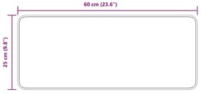 Csúszásmentes Lépcsőszőnyegek 15 pcs Sárga 60 x 25 cm PP