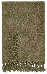 Khaki zsenília takaró 130x170 cm Wilson – Catherine Lansfield