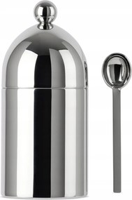 Officina Alessi 90024 Cukortartó kanállal Acél