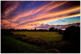 Poszterek 120x80 Naplementekor az égbolt