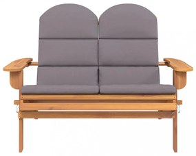 tömör akácfa Adirondack kerti pad párnával